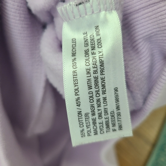 Universal Thread Croppee Women's Hoodie, Lilac, Size XXL - Picture 3 of 4